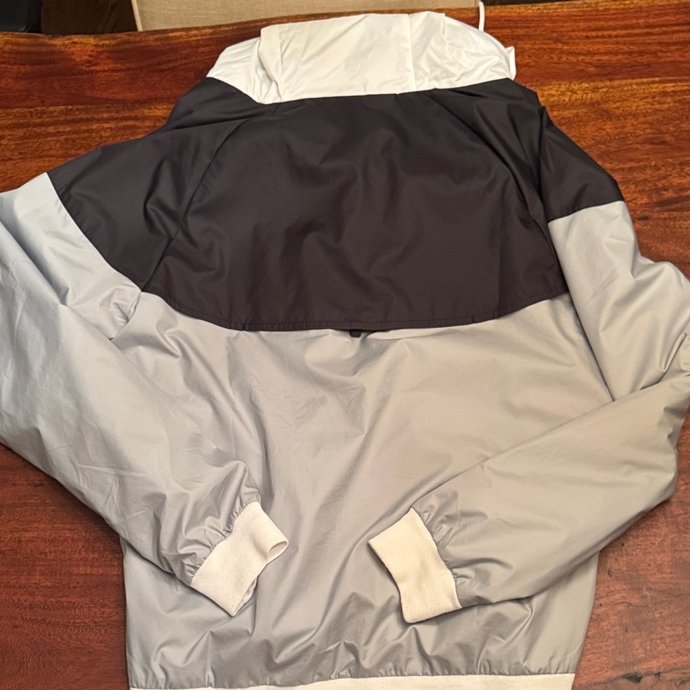 Nike Black and Gray Windbreaker Jacket - M - Picture 5 of 5